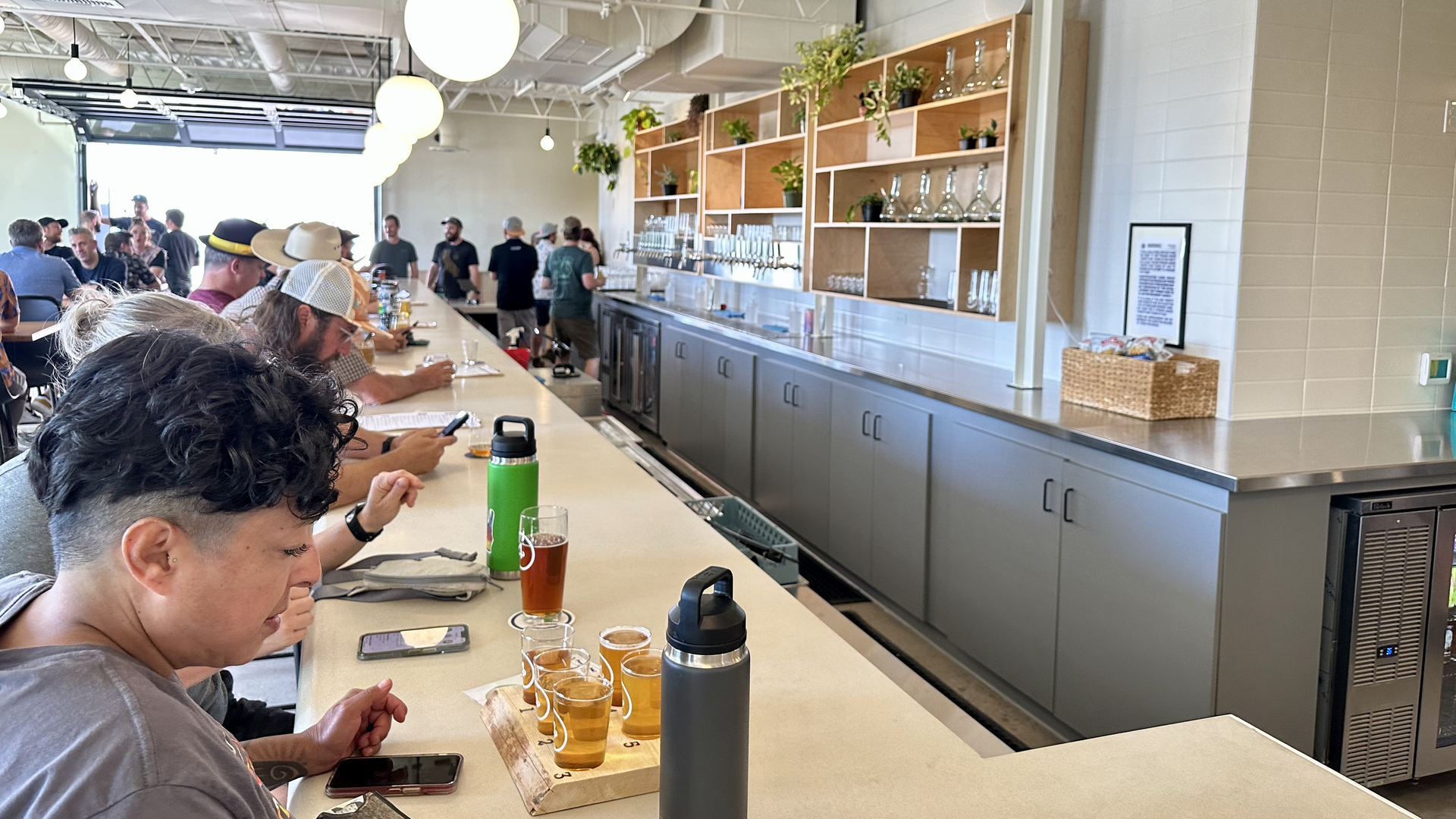  The new 4 Noses taproom in Denver. Photo: John Frank/Axios