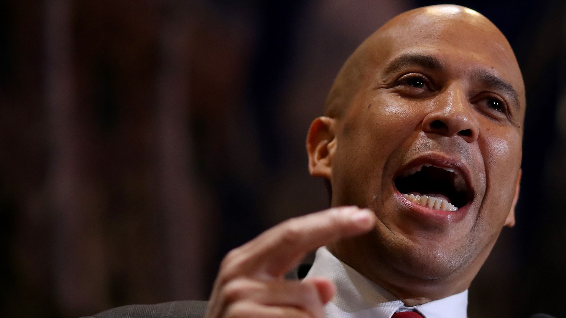 Cory Booker speaking