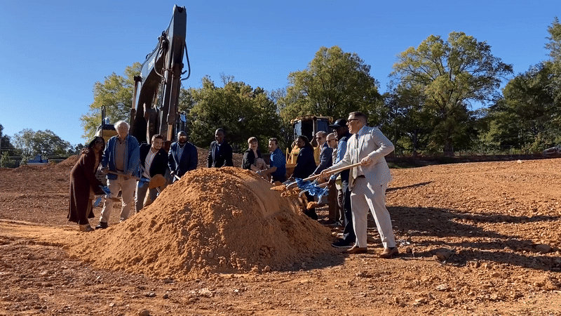 Eastland Park groundbreaking. 