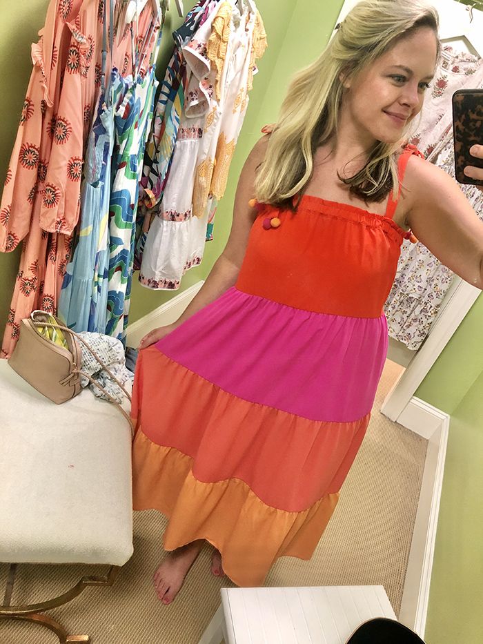 resort dress rainbow charlotte's