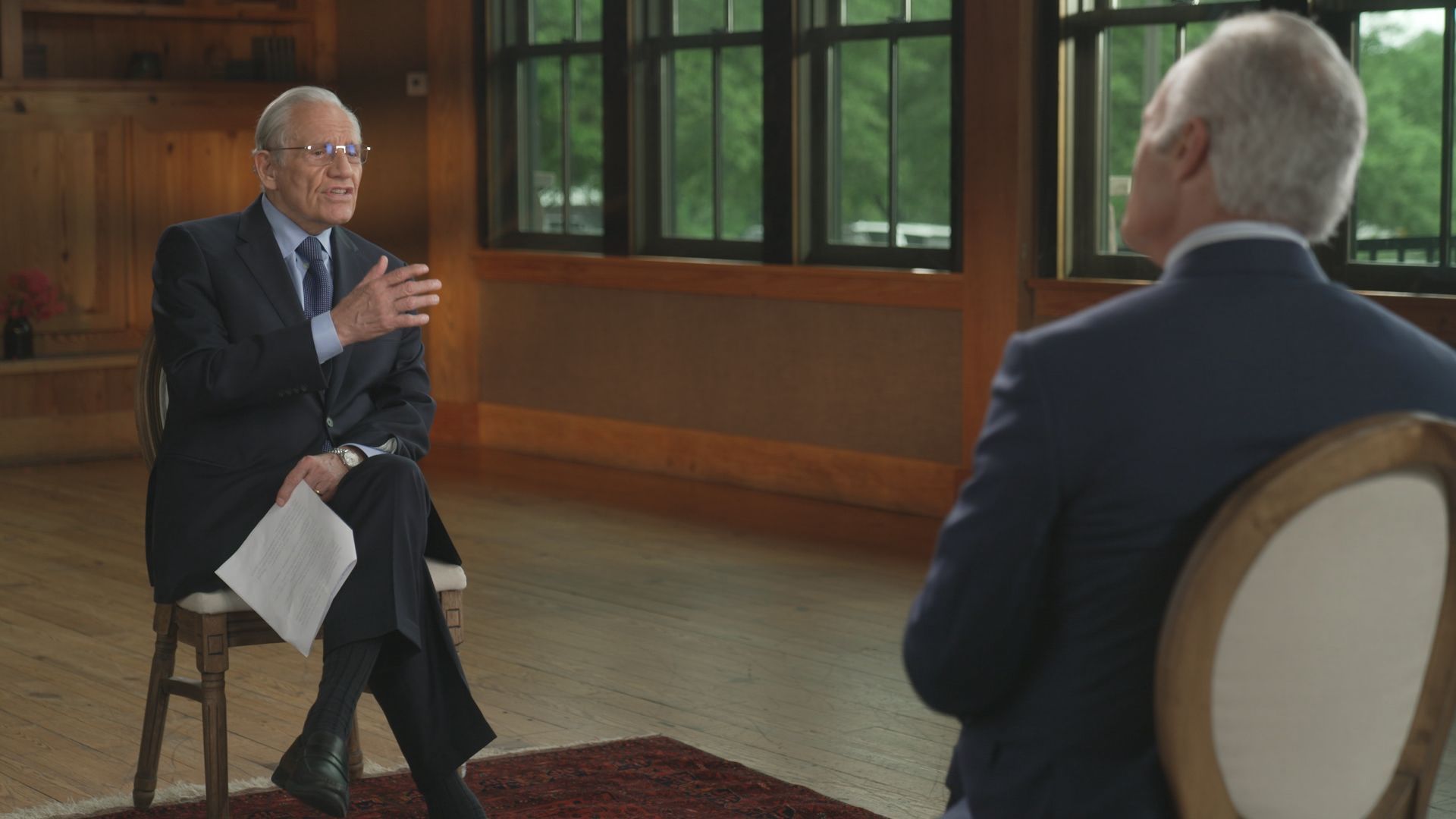 Bob Woodward with Scott Pelley