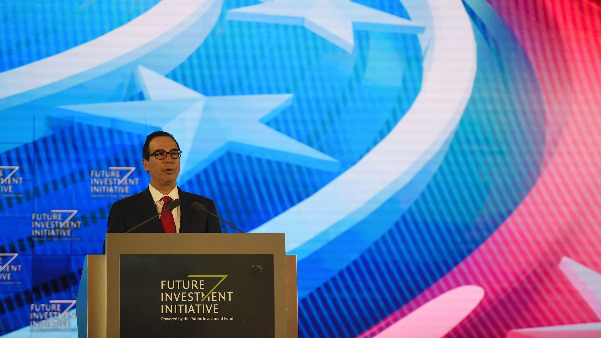 Mnuchin at FII conference