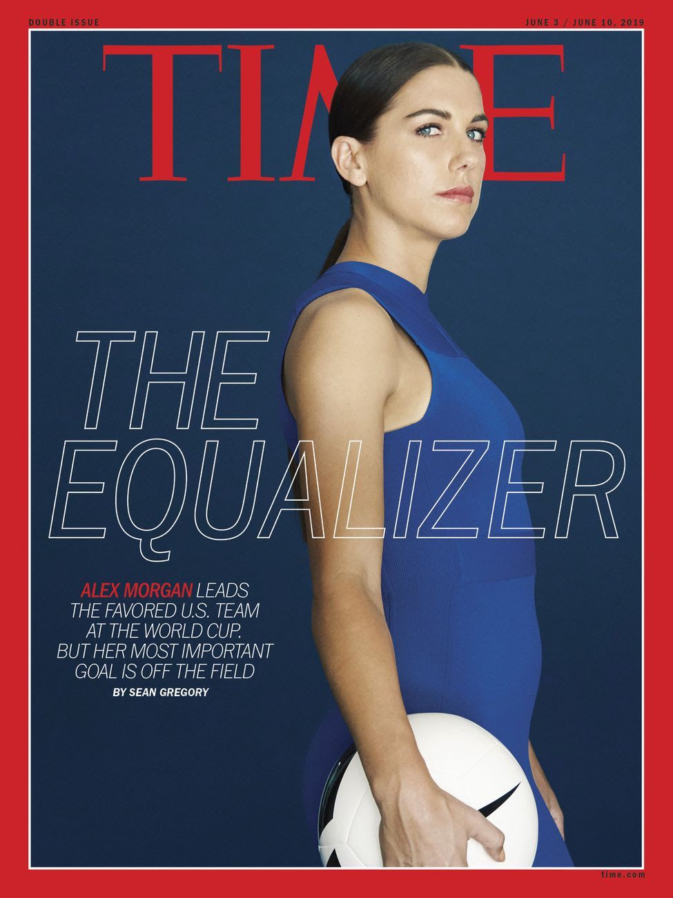 TIME cover featuring Alex Morgan