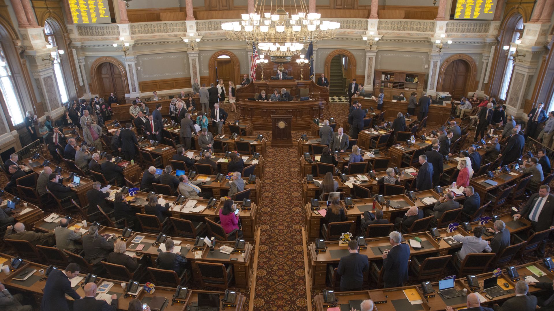 3 Female GOP Legislators In Kansas Switched Parties This Month