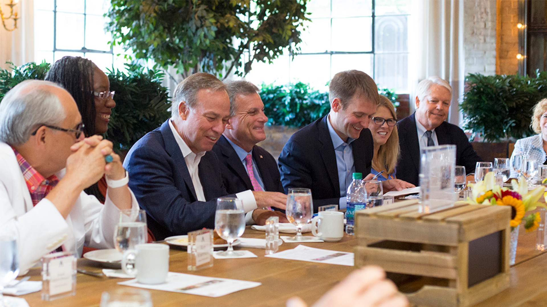 Editor-in-Chief Nick Johnston kicks off a roundtable discussion on small business and education. 