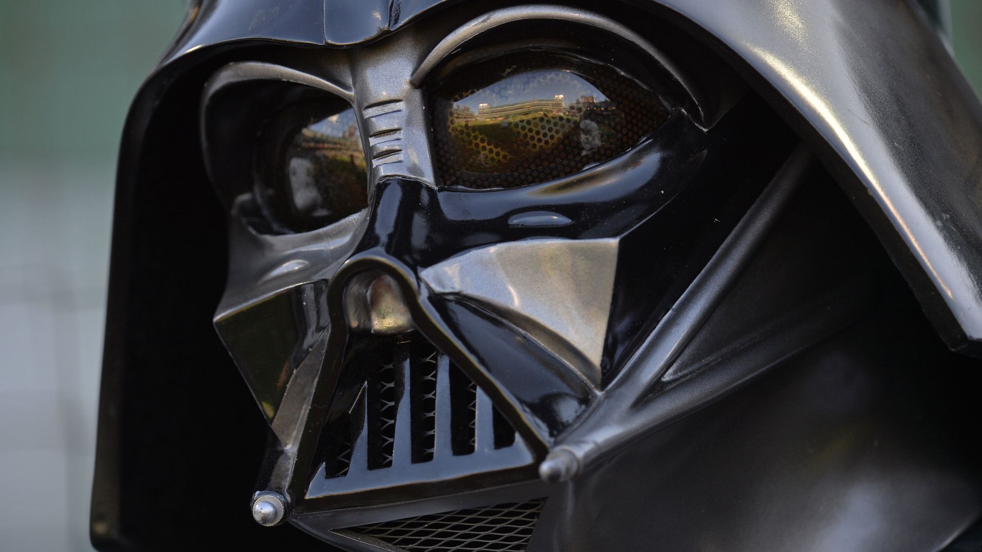 A Darth Vader helmet.