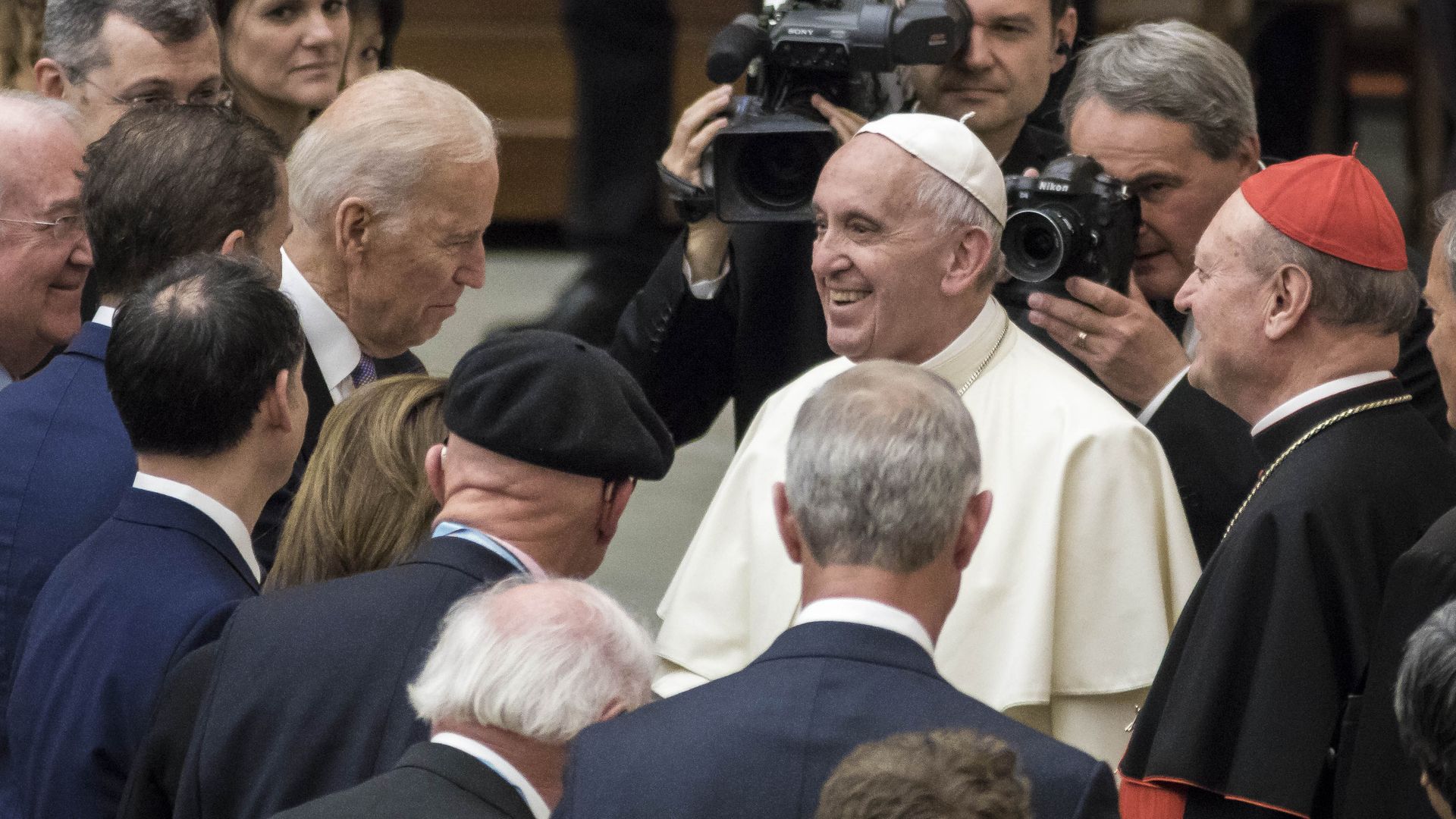 Pope Francis and President Biden