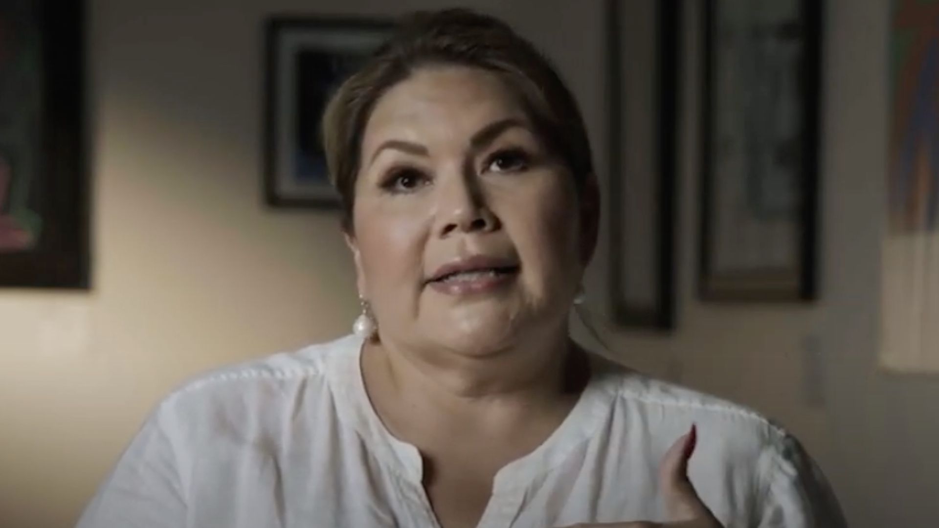 Kim Teehee, who's been picked to serve as that delegate, would represent the Cherokee Nation, show in a screen shot of a video.