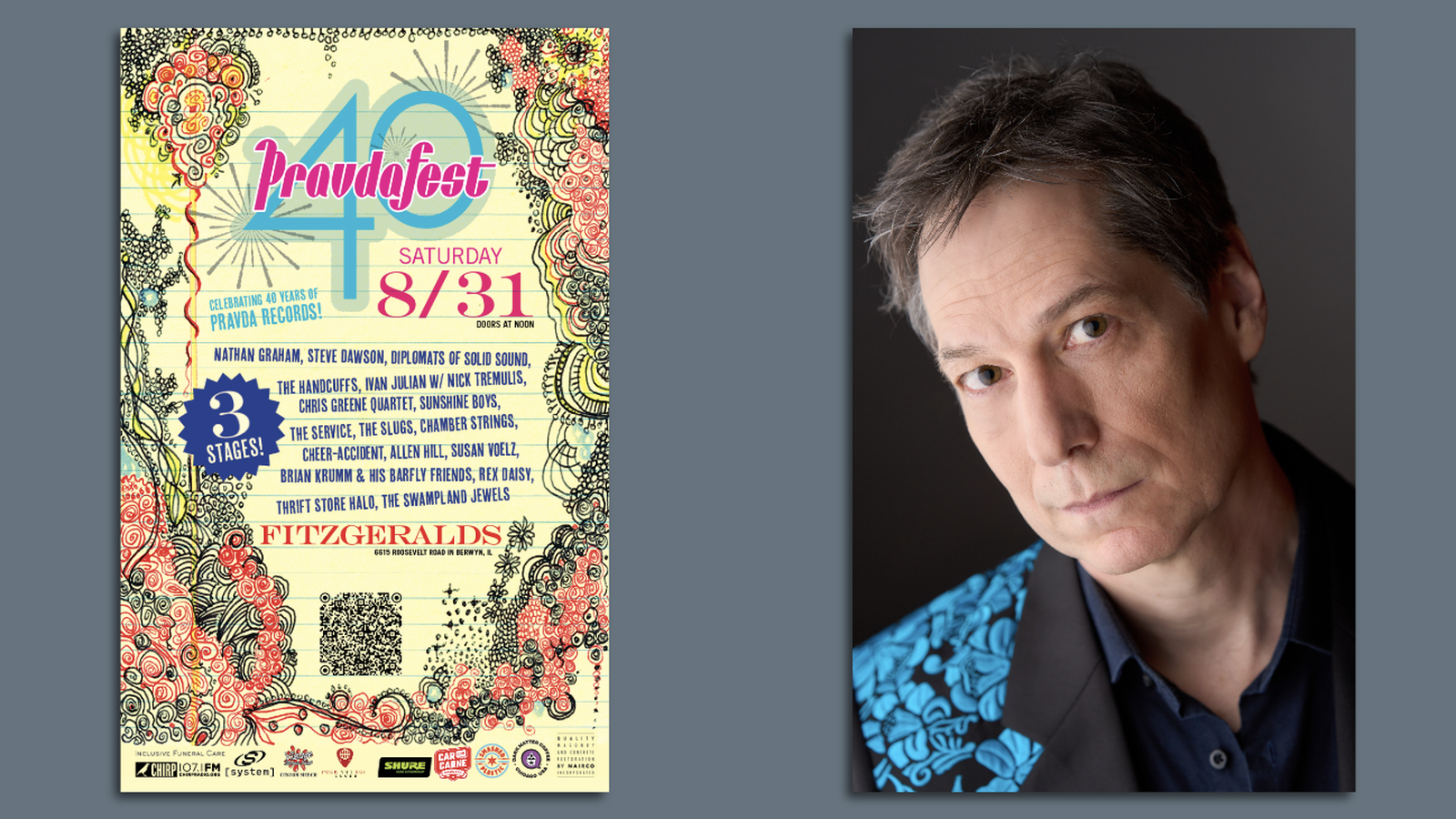 Pravda Records celebrates 40 years with concert at FitzGerald's