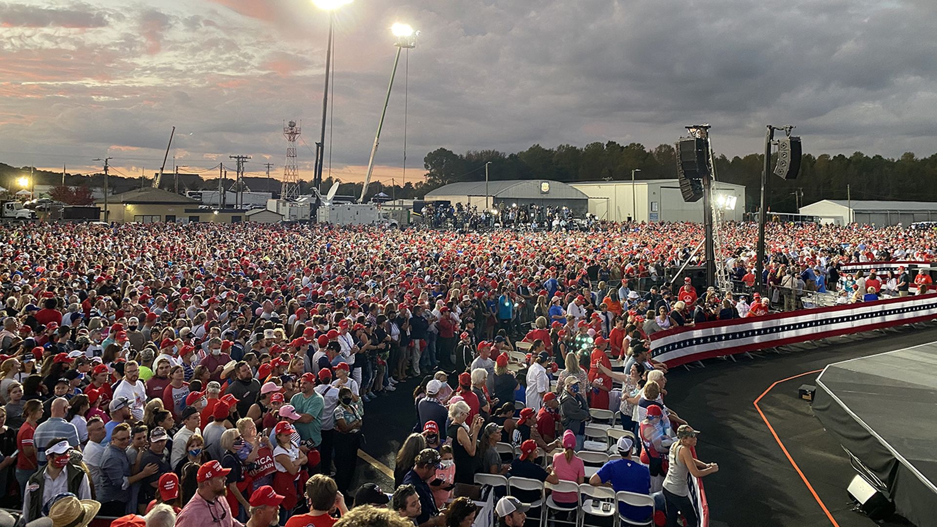 Trump Gastonia rally 2020 election October 21, 2020