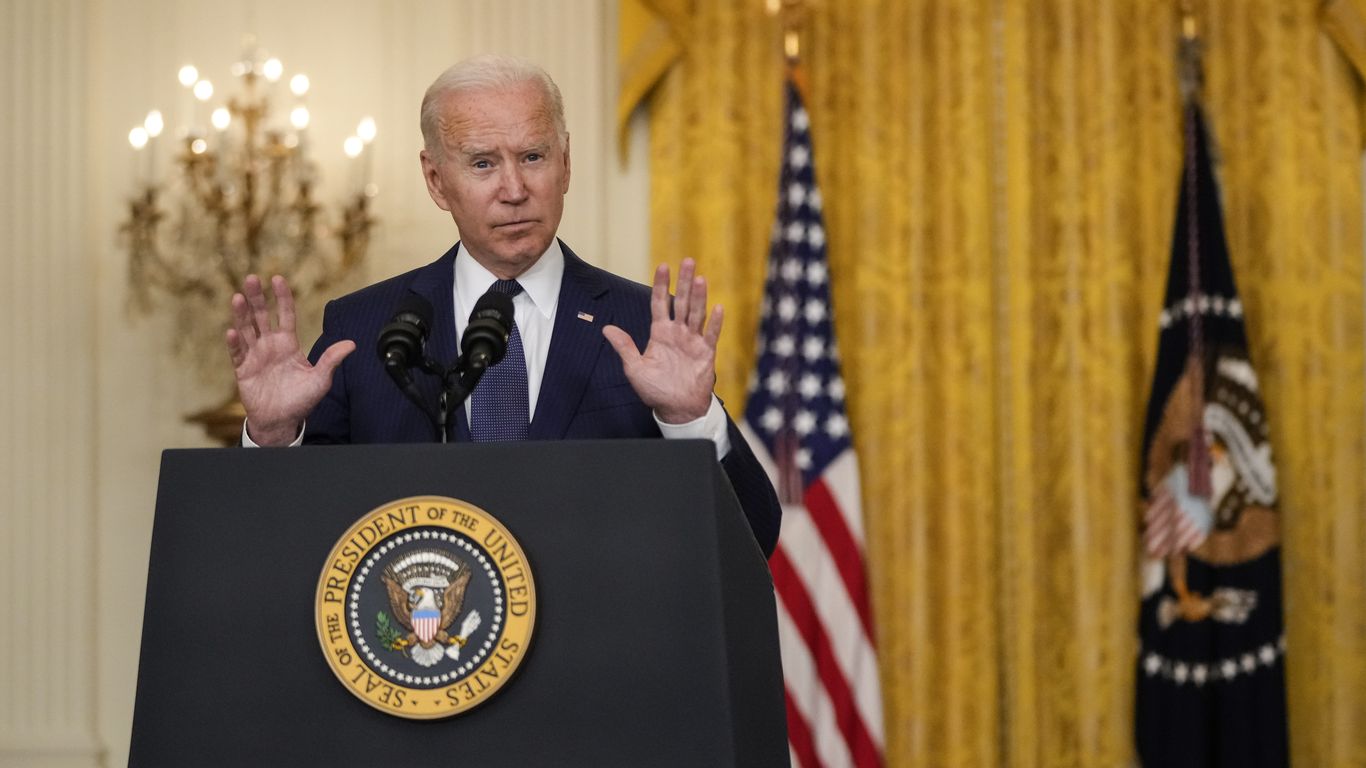 Biden defends ending mission in Afghanistan: It "was designed to save American lives." thumbnail