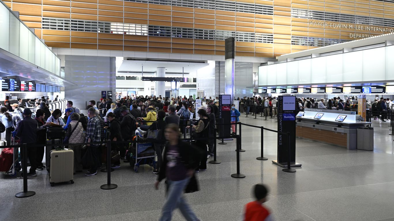 No ticket? SFO now lets visitors past security - Axios San Francisco