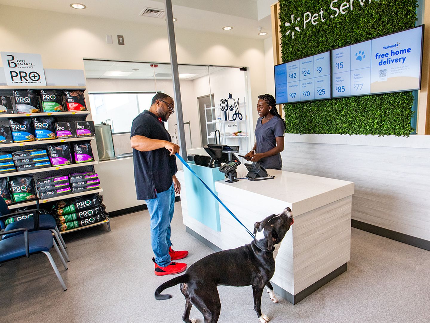 Walmart opens first pet service center Axios NW Arkansas