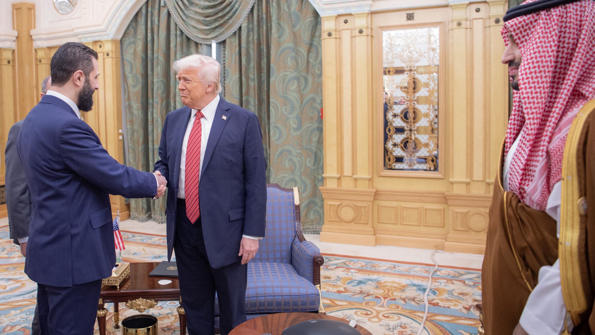 Trump and al Sharaa