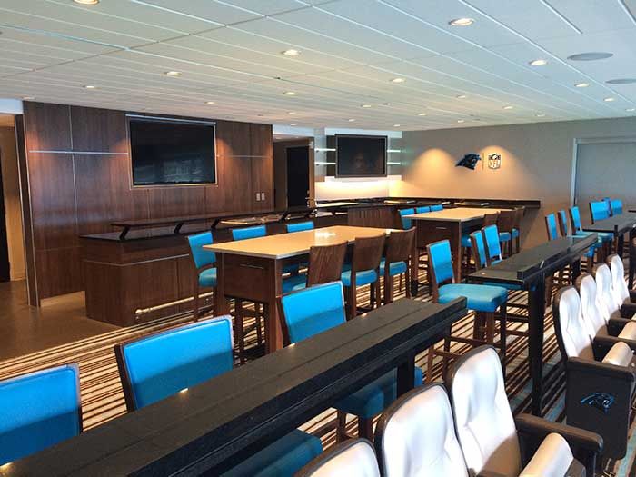 luxury box panthers stadium