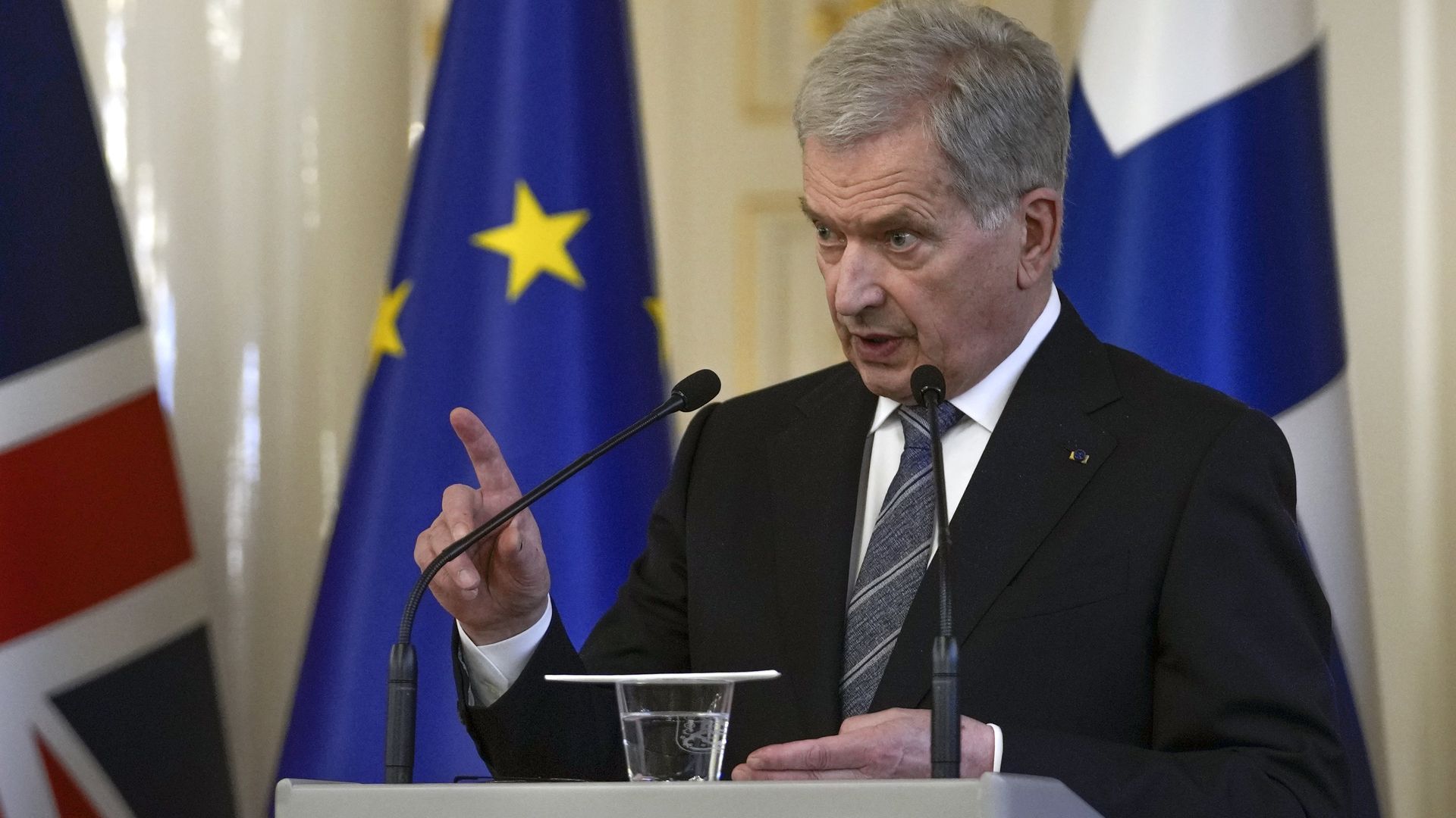  Finland's President Sauli Niinisto