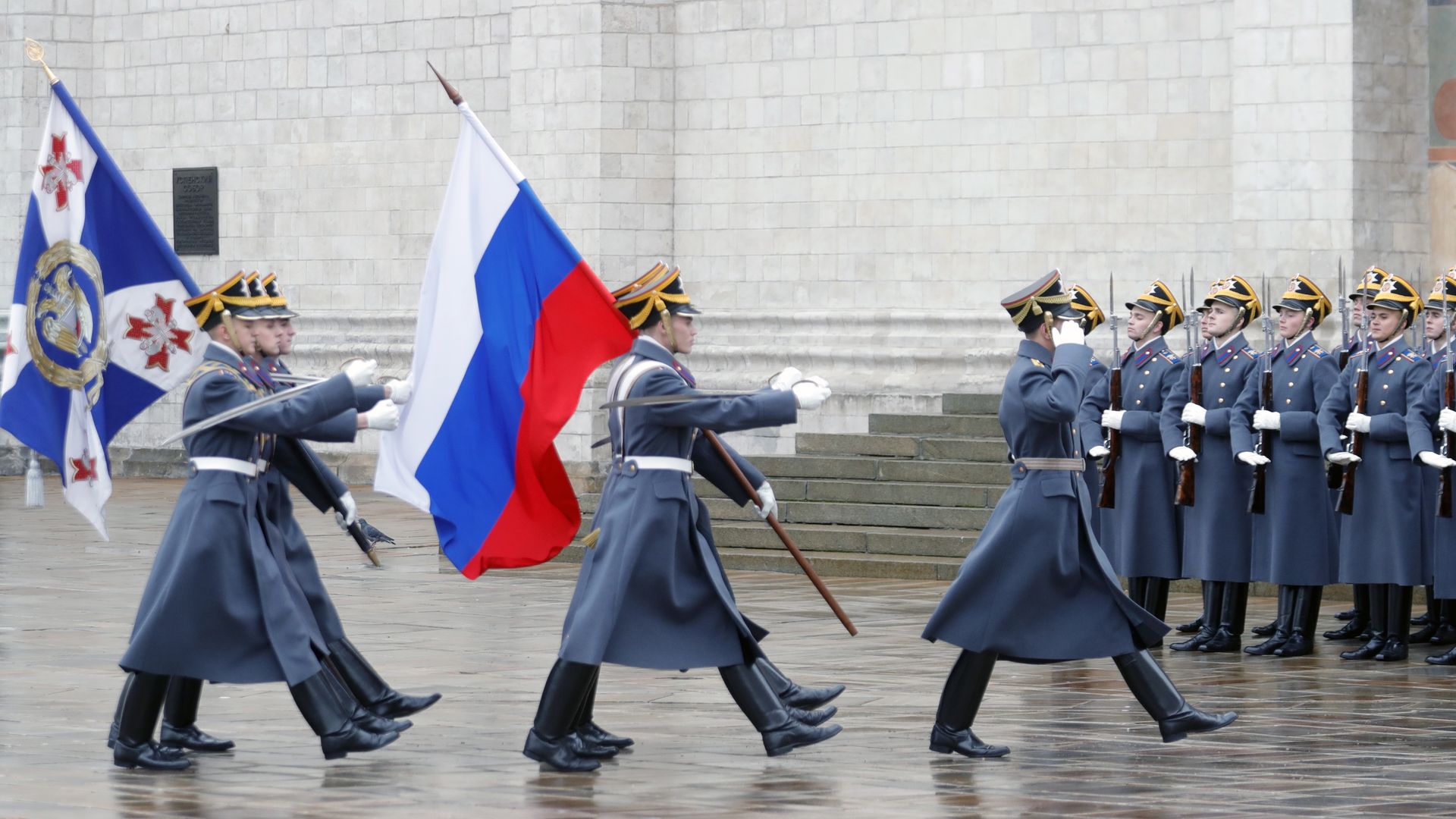 Kremlin mounting of the guard