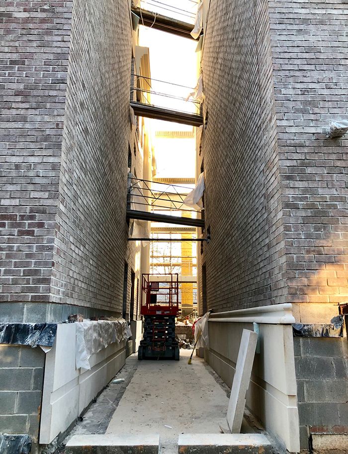 hallway-myers-park-full-floor-condo