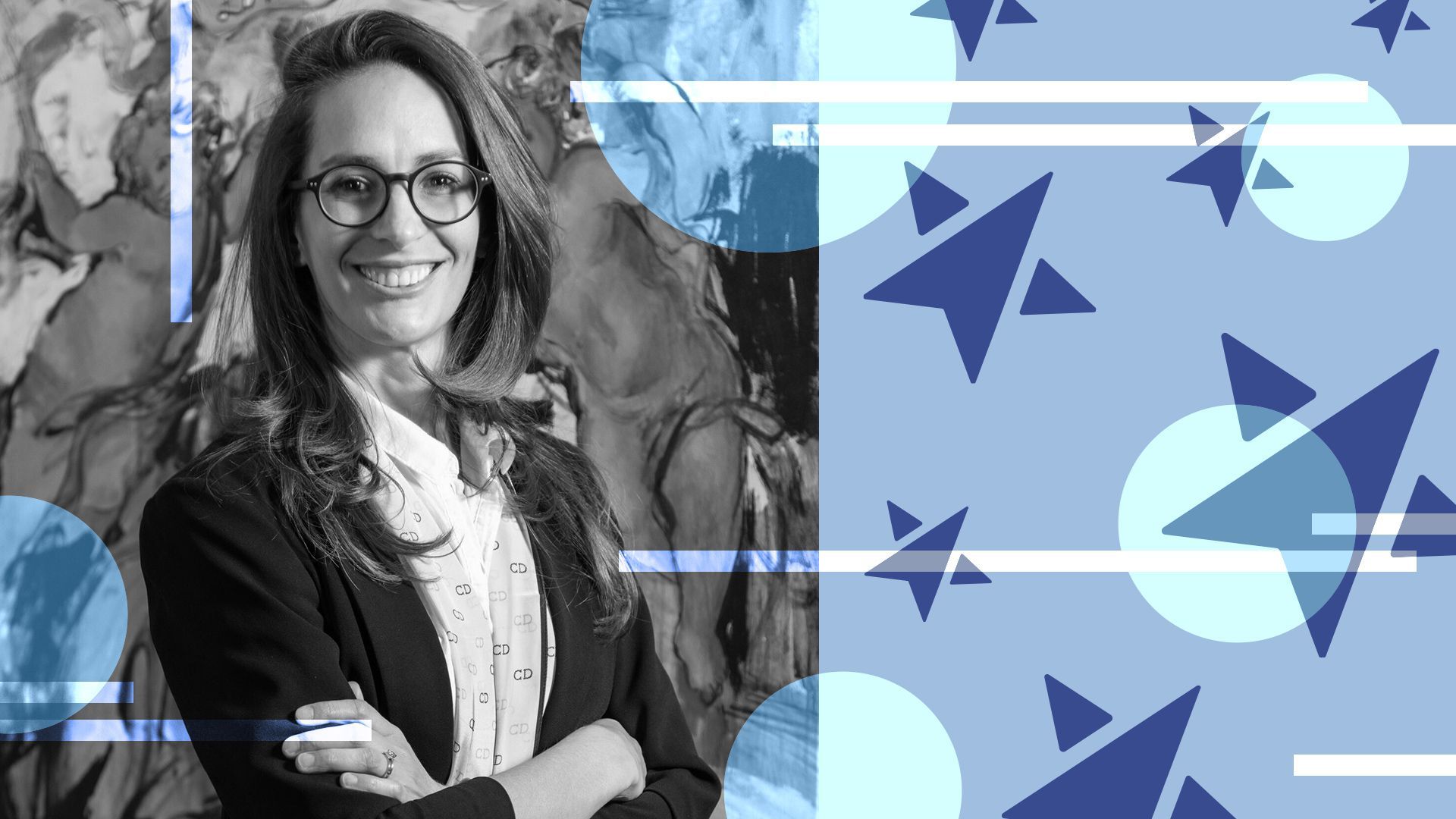 Photo illustration of Edurne Balmori.