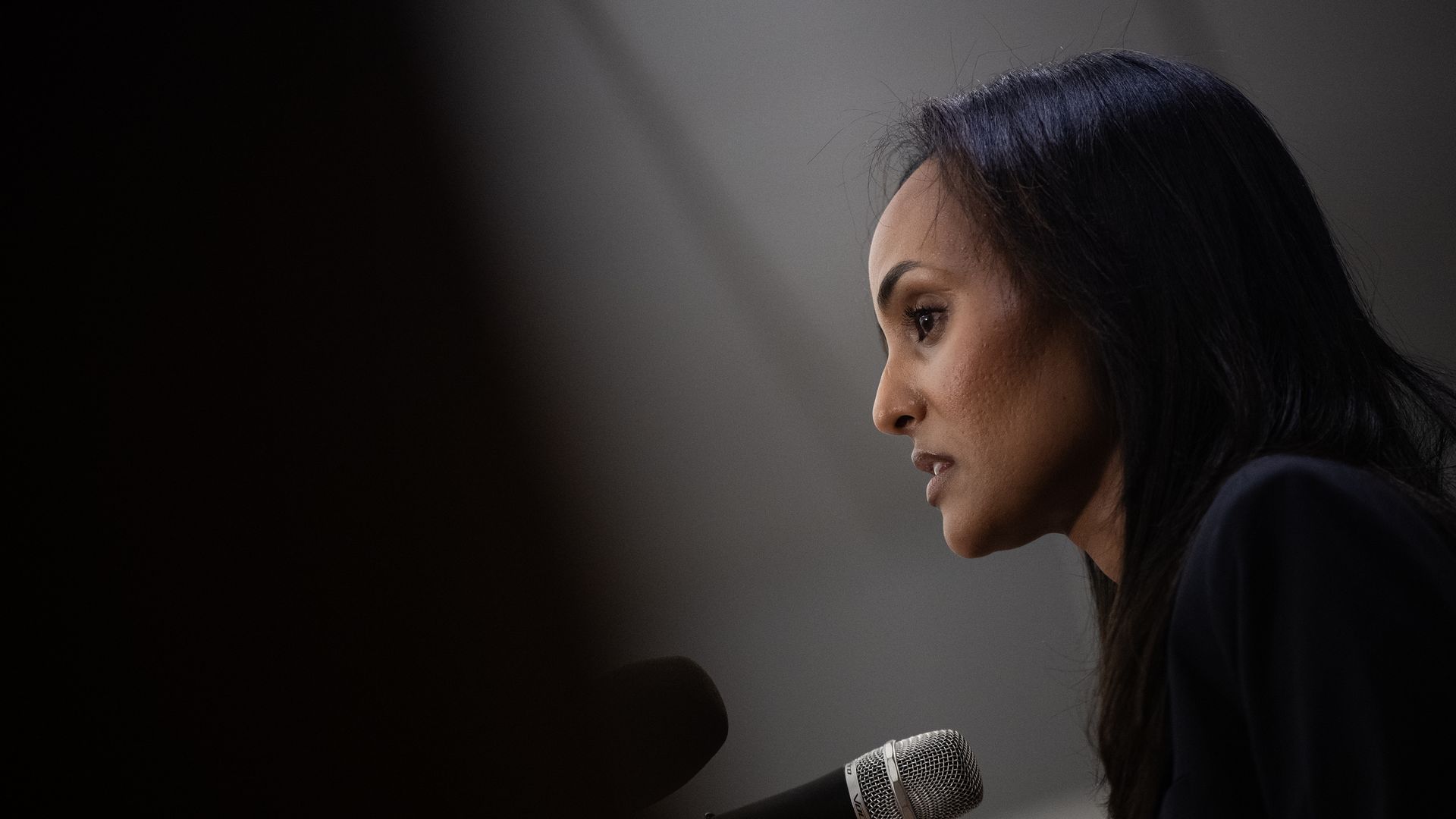 Democratic socialist candidate Melat Kiros. Photo: Timothy Hurst/Denver Post via Getty Images
