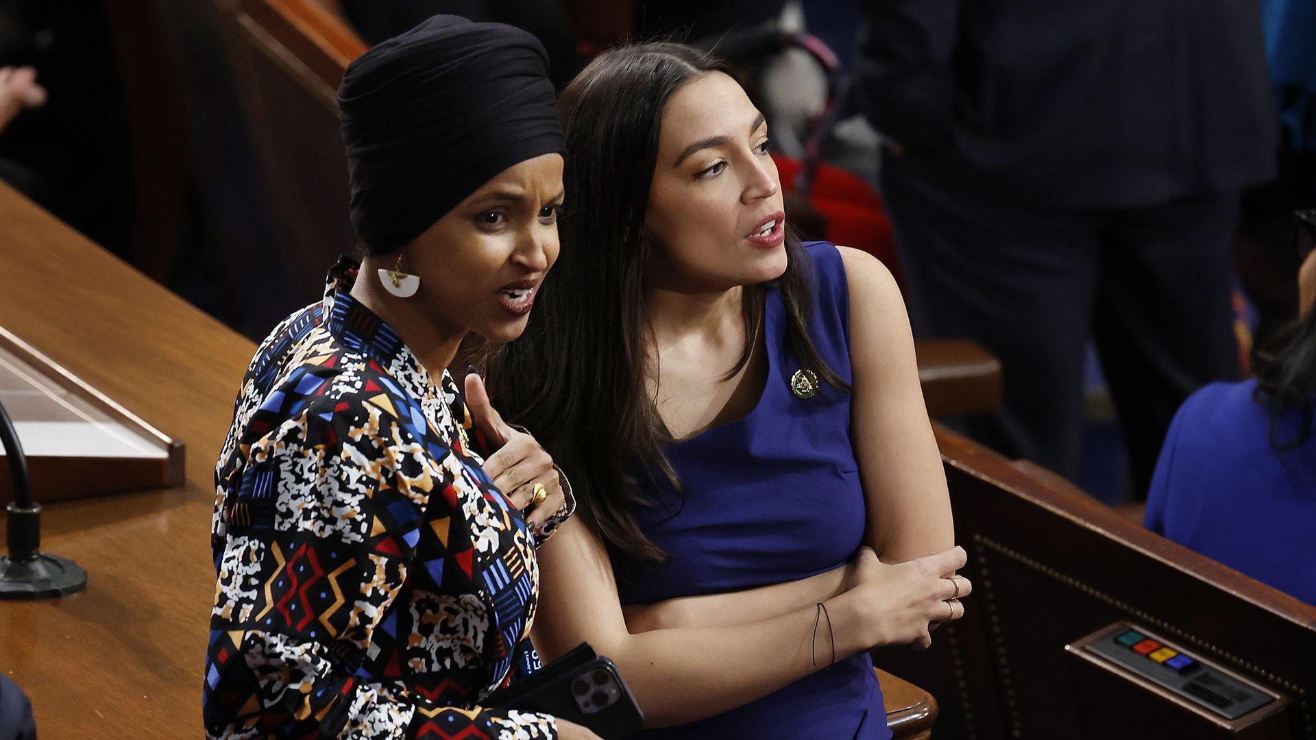 Ilhan Omar and AOC