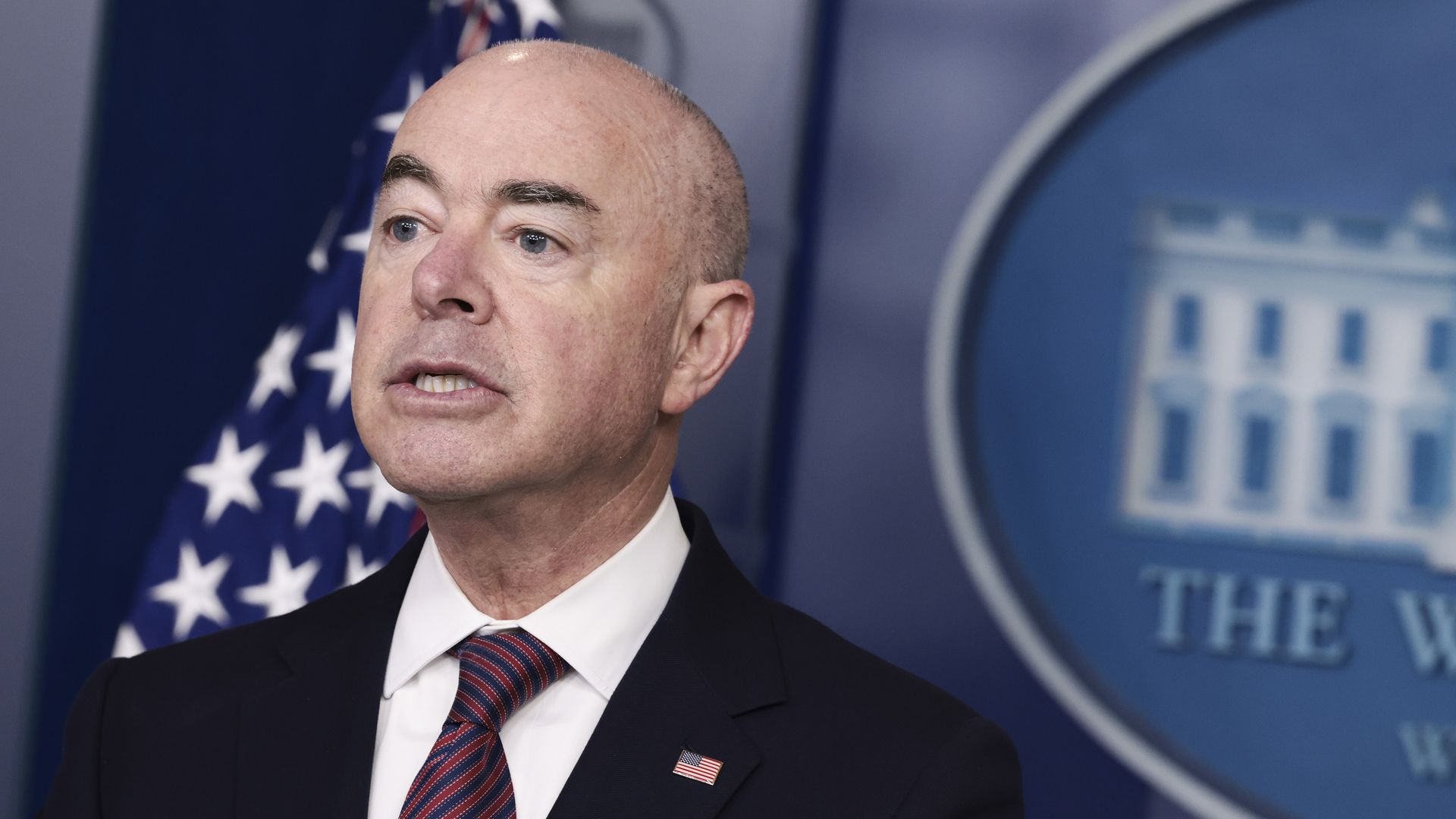 Picture of Homeland Security Secretary Alejandro Mayorkas