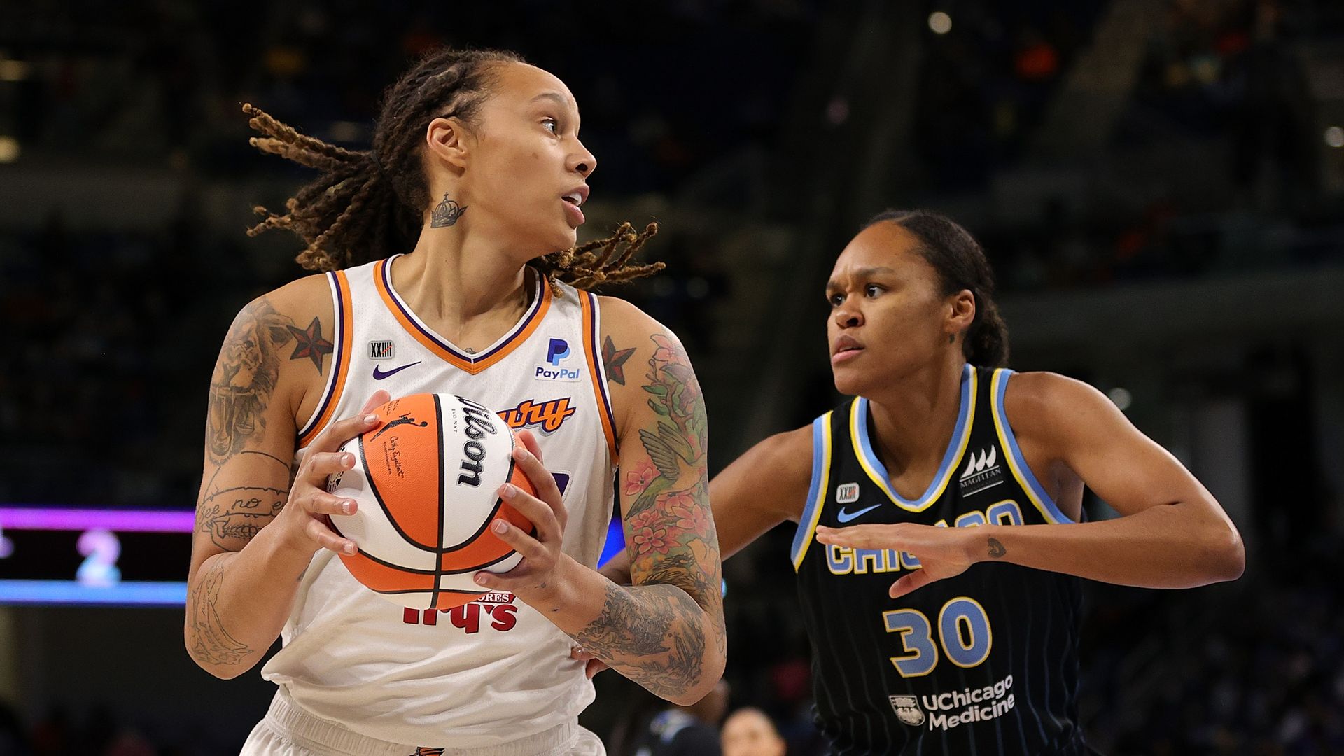 WNBA Star Brittney Griner detained in Russia as Mercury opens