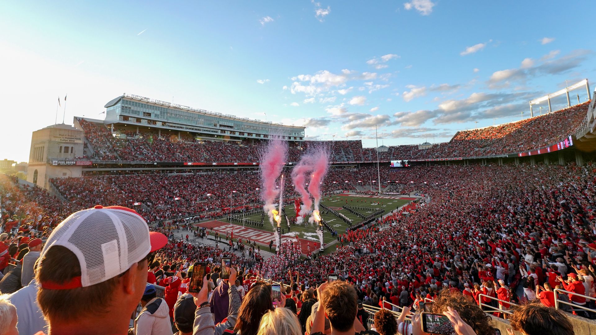 An overview of Ohio Stadium