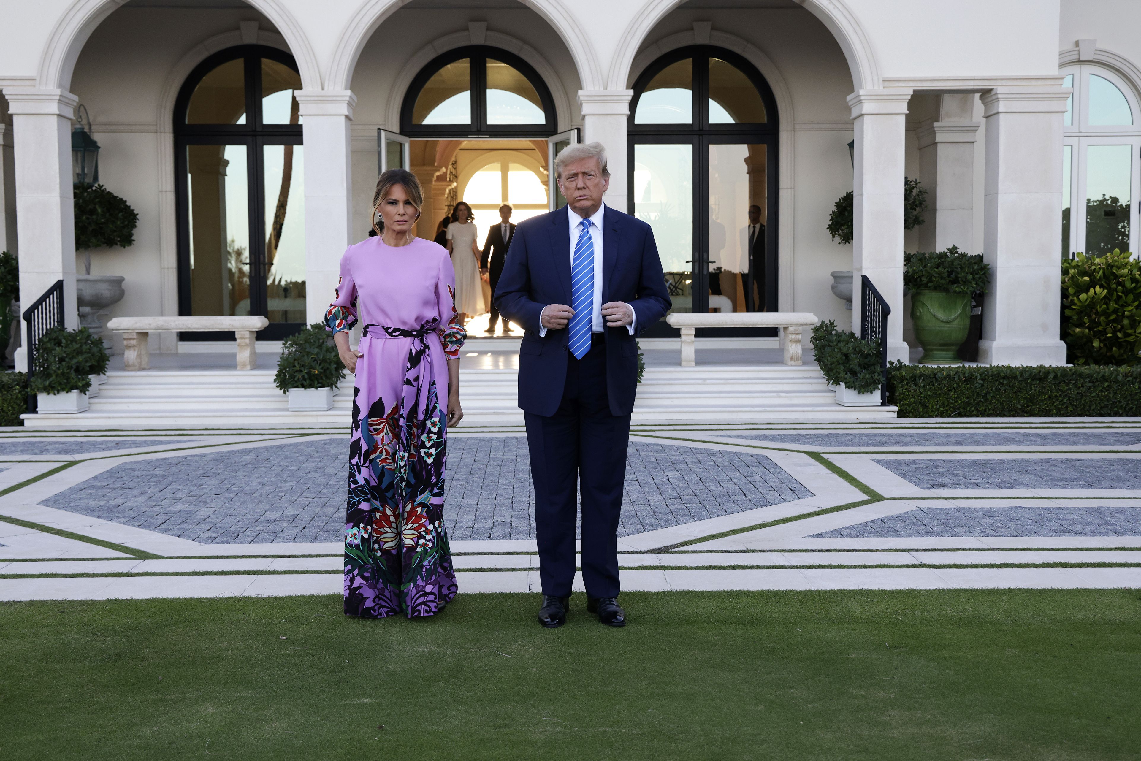 Donald and Melania Trump