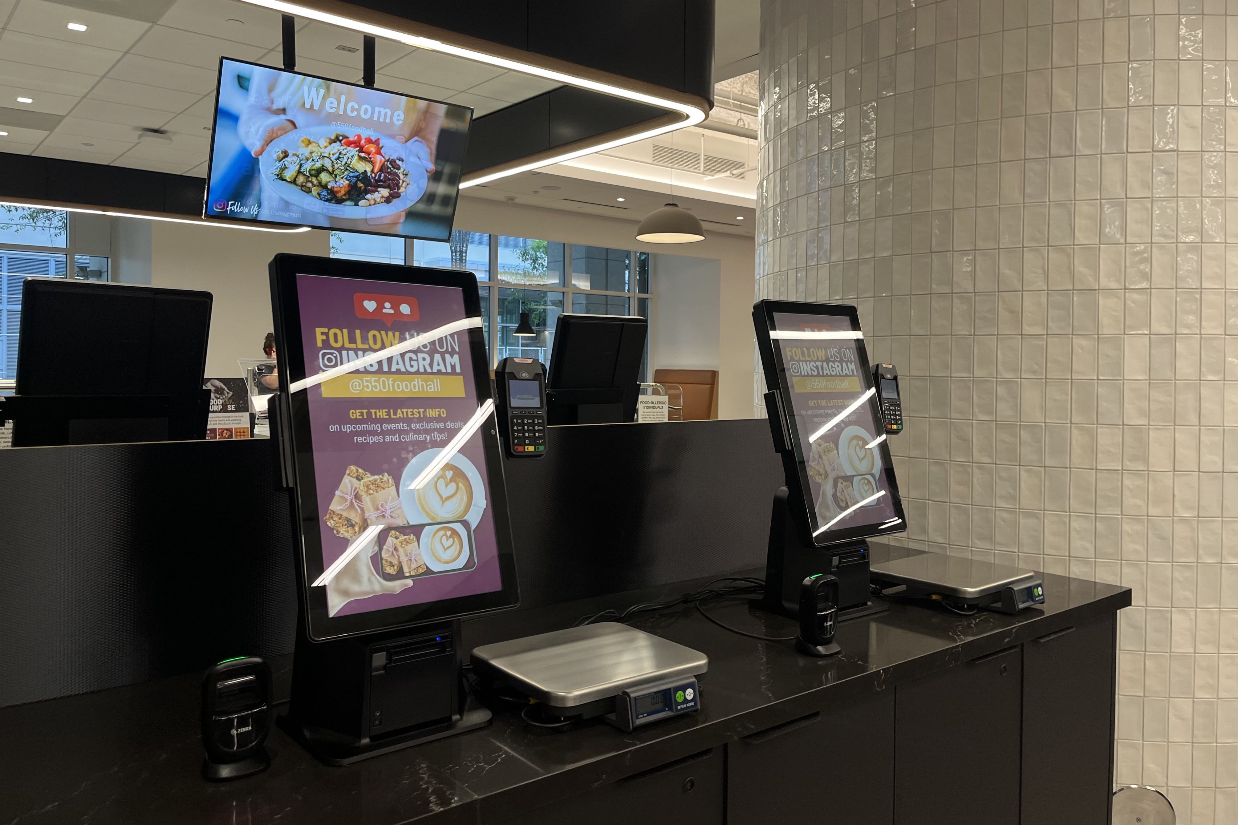 Kiosks for ordering food