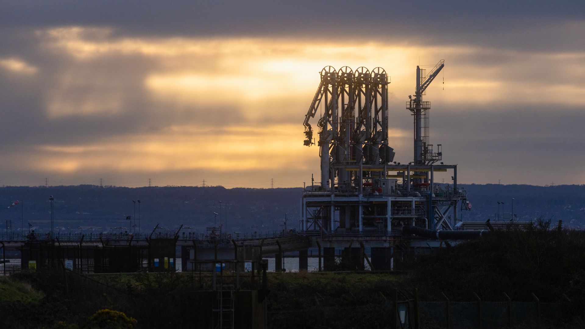 LNG Gas pipe