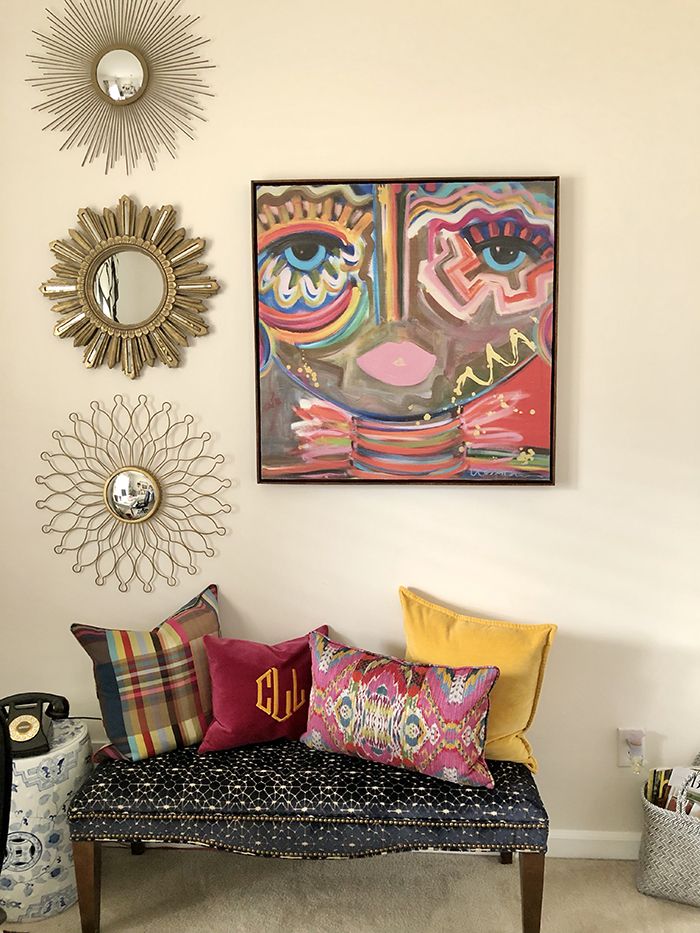 cheryl luckett home tour art