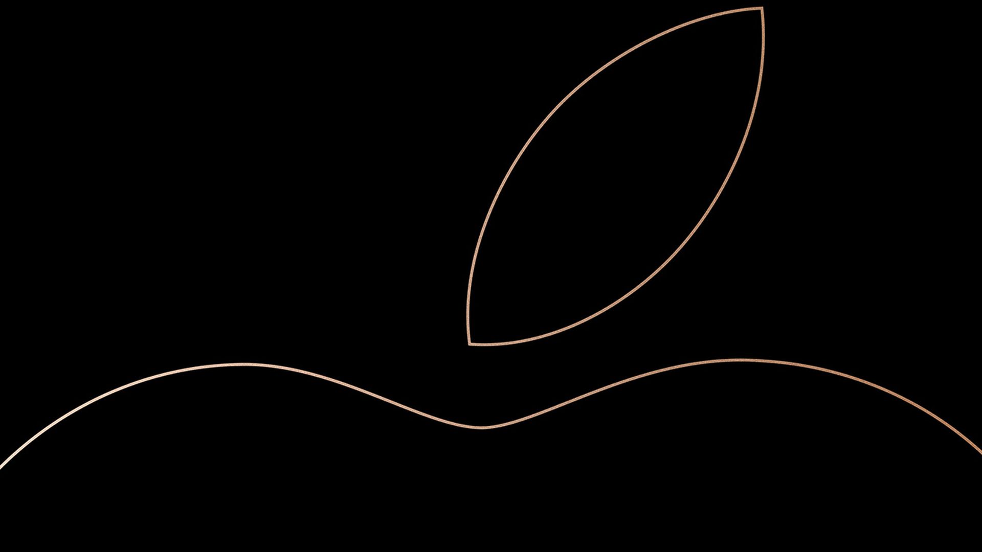 Apple logo from invite for Sept 12 event