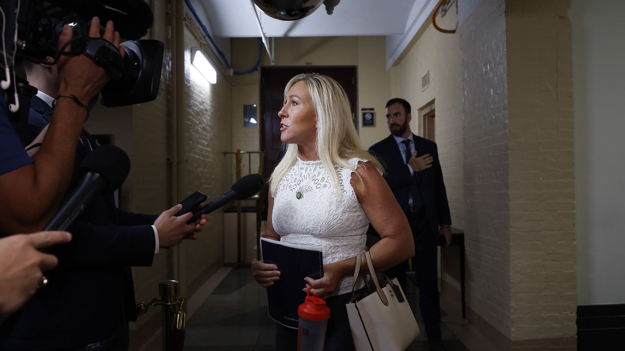 GOP lawmakers cheer conservative media slams on Marjorie Taylor Greene