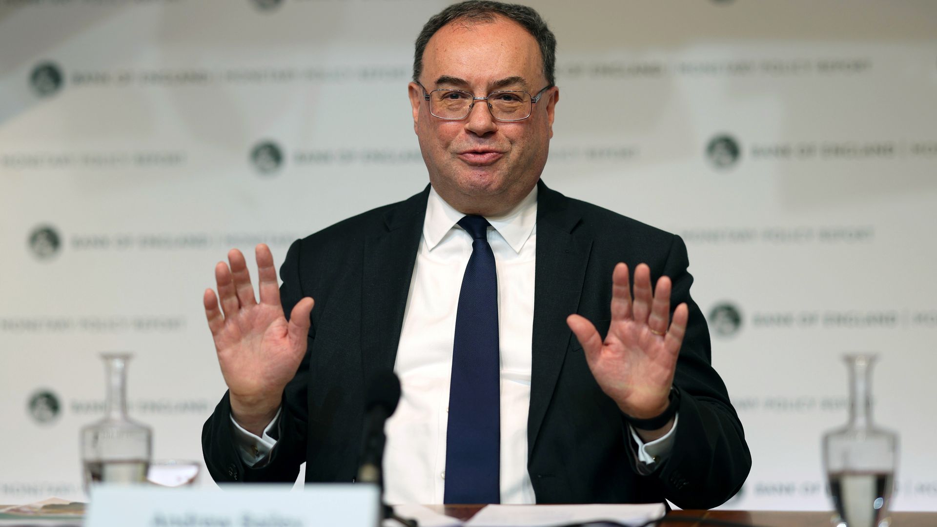 Bank of England Governor Andrew Bailey