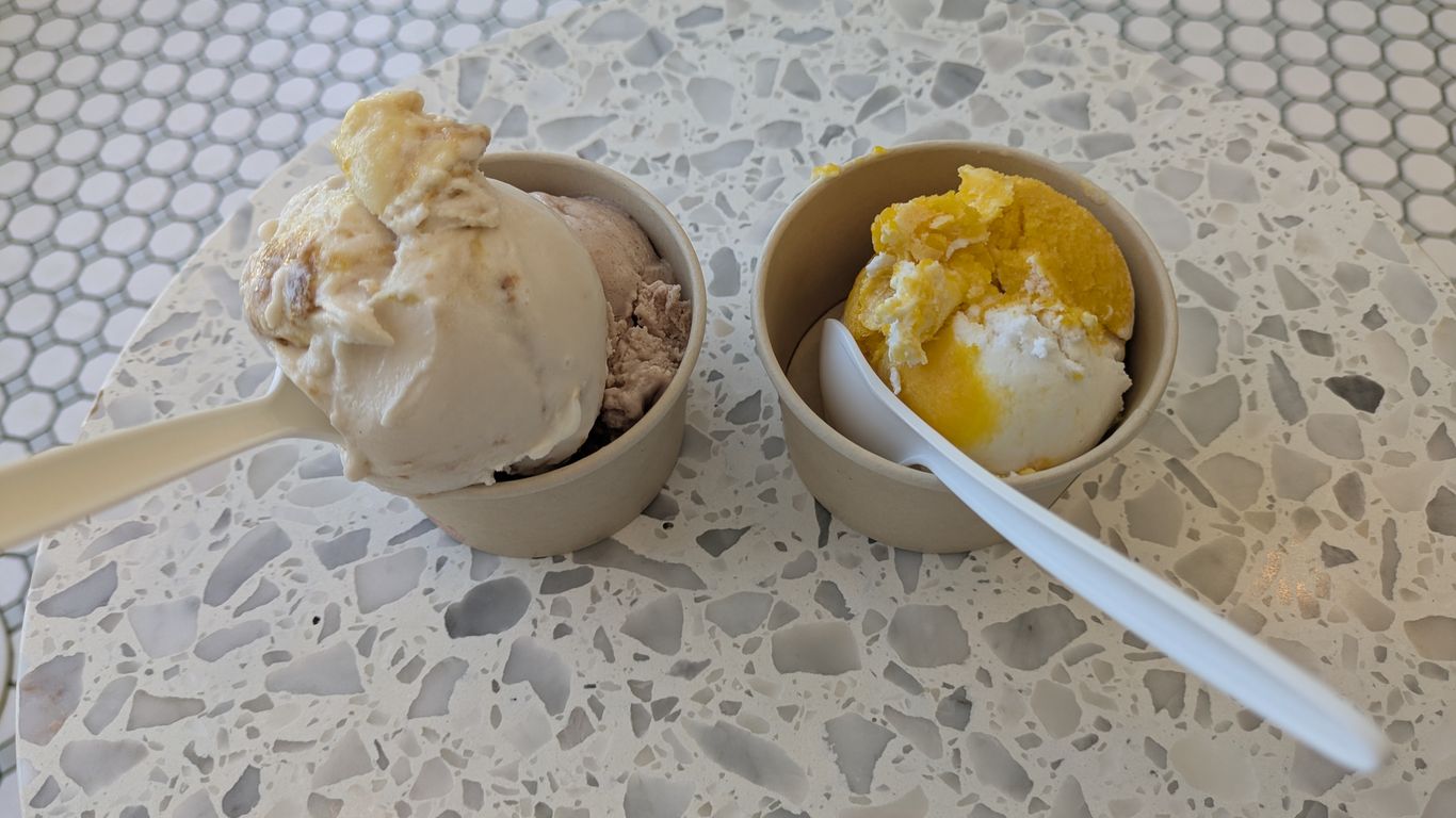 Quest for unusual ice cream