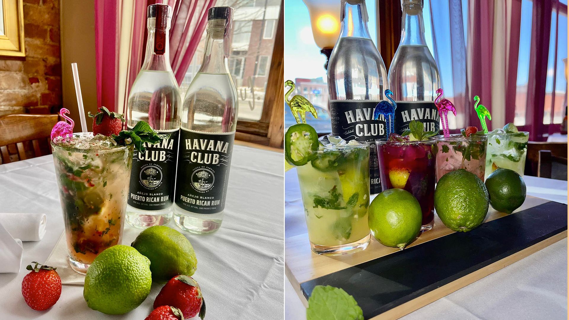 Drinks from Ceviche