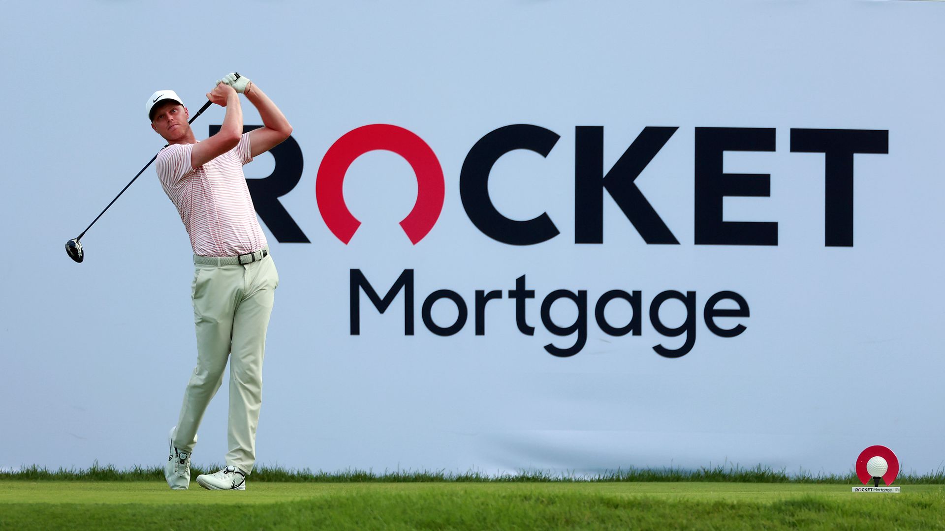 Cameron Davis at last year's Rocket Classic, which he won. 