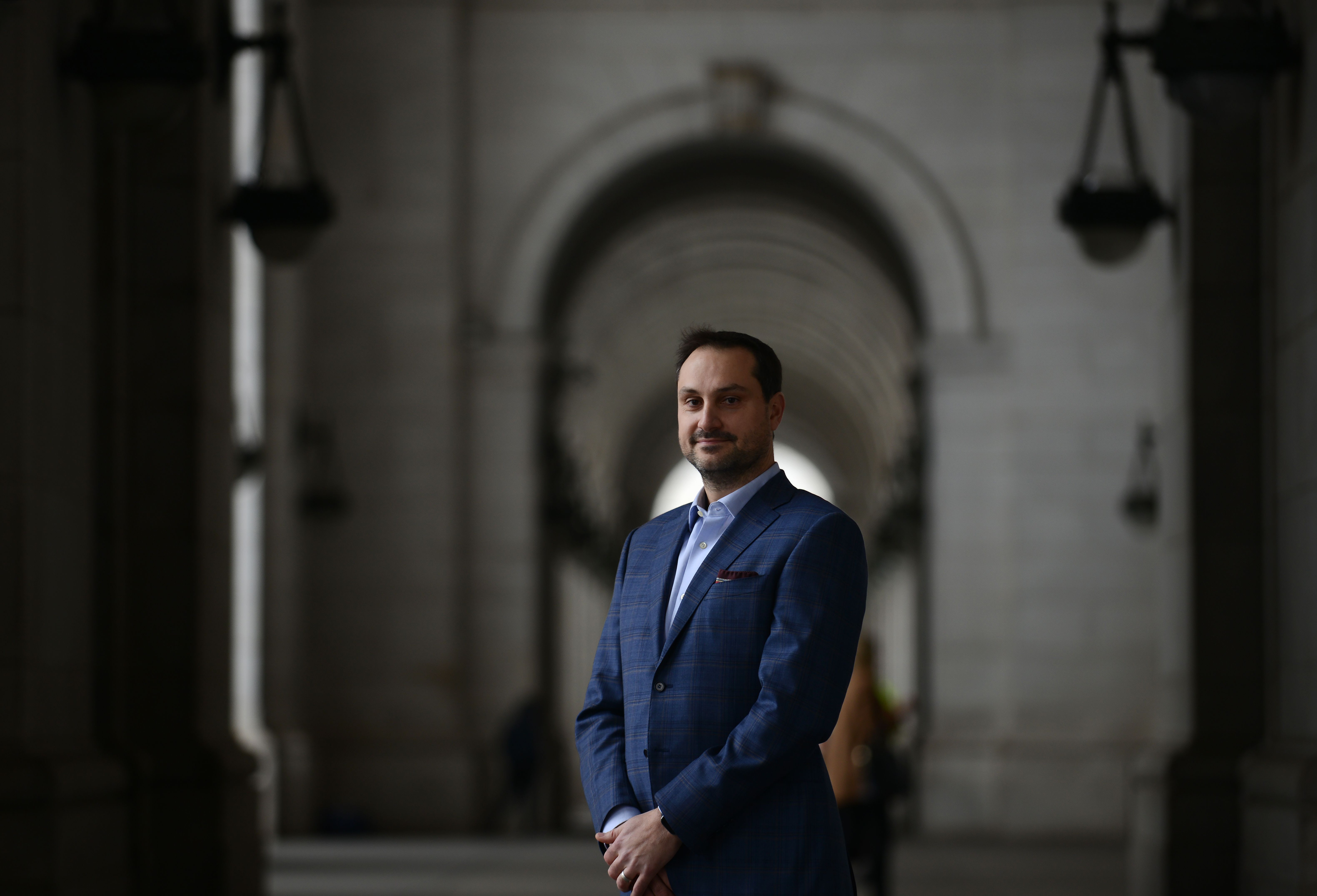 Doug Carr led the Moynihan Train Hall project in New York.