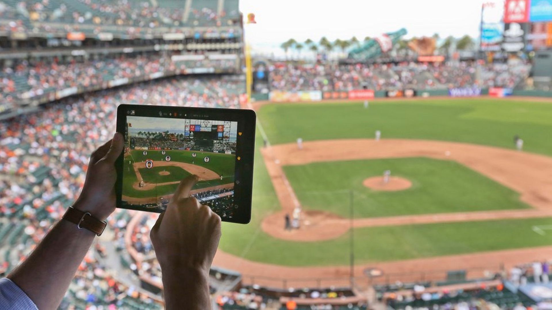 How Baseball Is Trying To Augment Its In Stadium Reality Axios