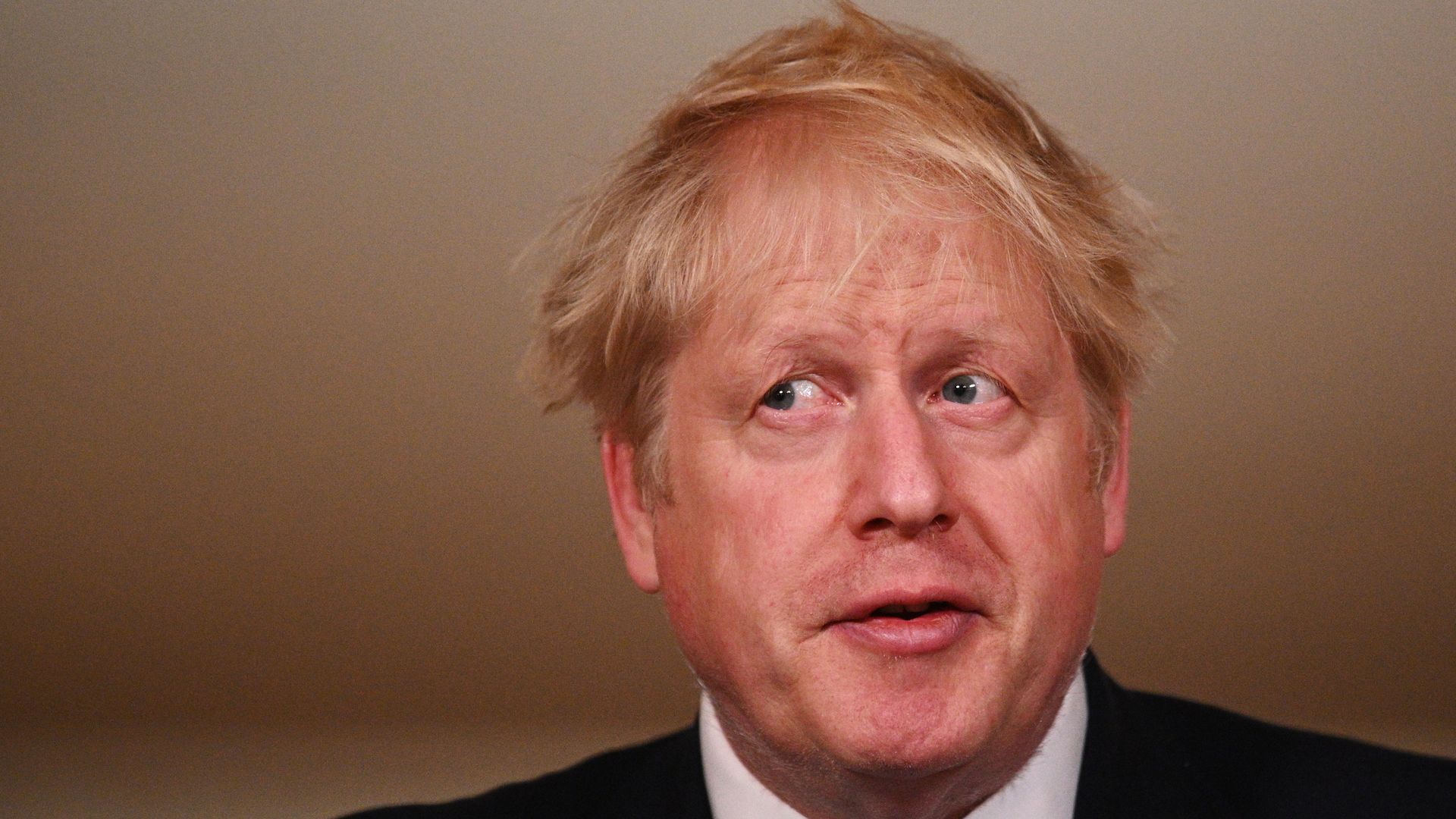 UK Prime Minister Boris Johnson delivers a statement on coronavirus measures on November 5, 2020 in London, England.