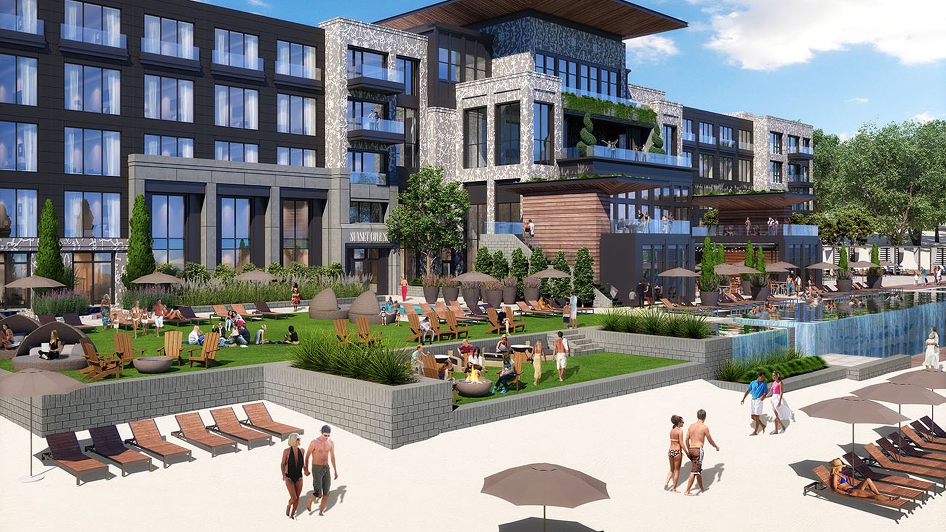 Sunset Cove rendering exterior