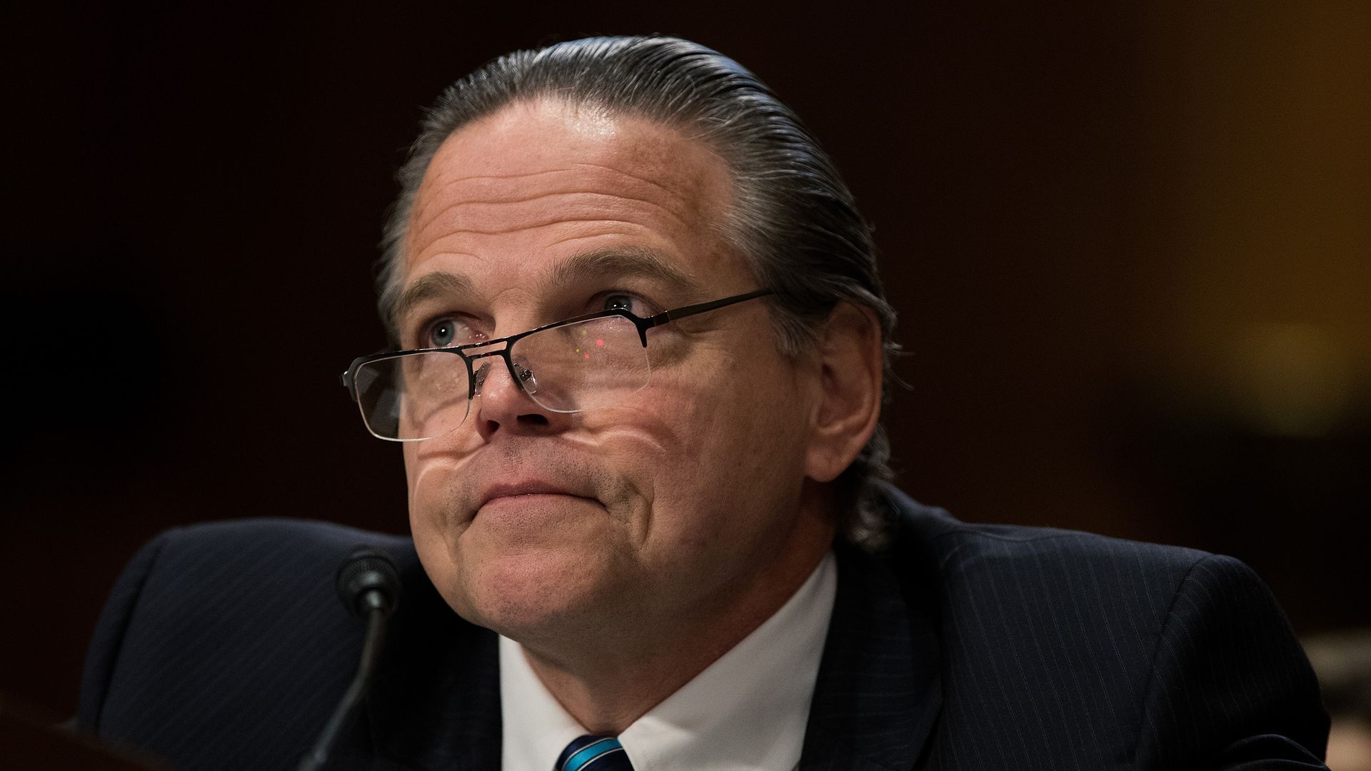 Daniel Foote testifies during a Senate Foreign Relations Committee hearing.