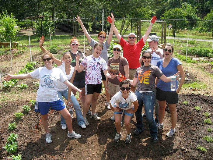 Hands On Charlotte volunteers