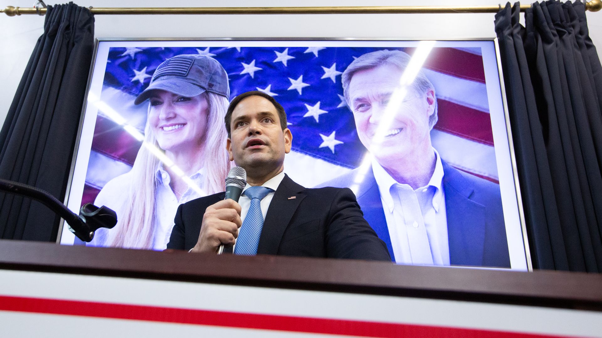 Marco Rubio campaigning for Kelly Loeffler and David Perdue