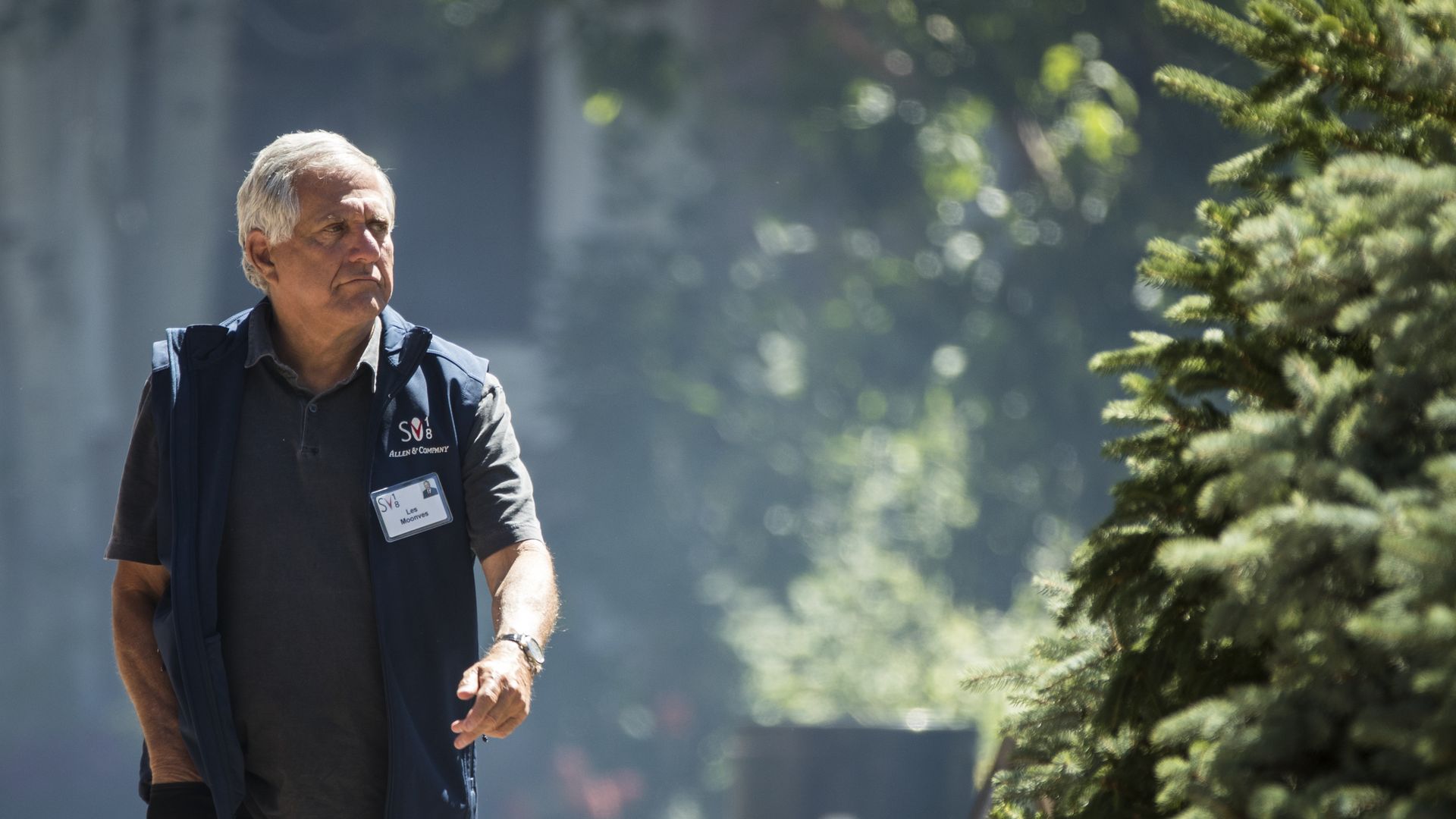 Former CBS Chairman Leslie Moonves