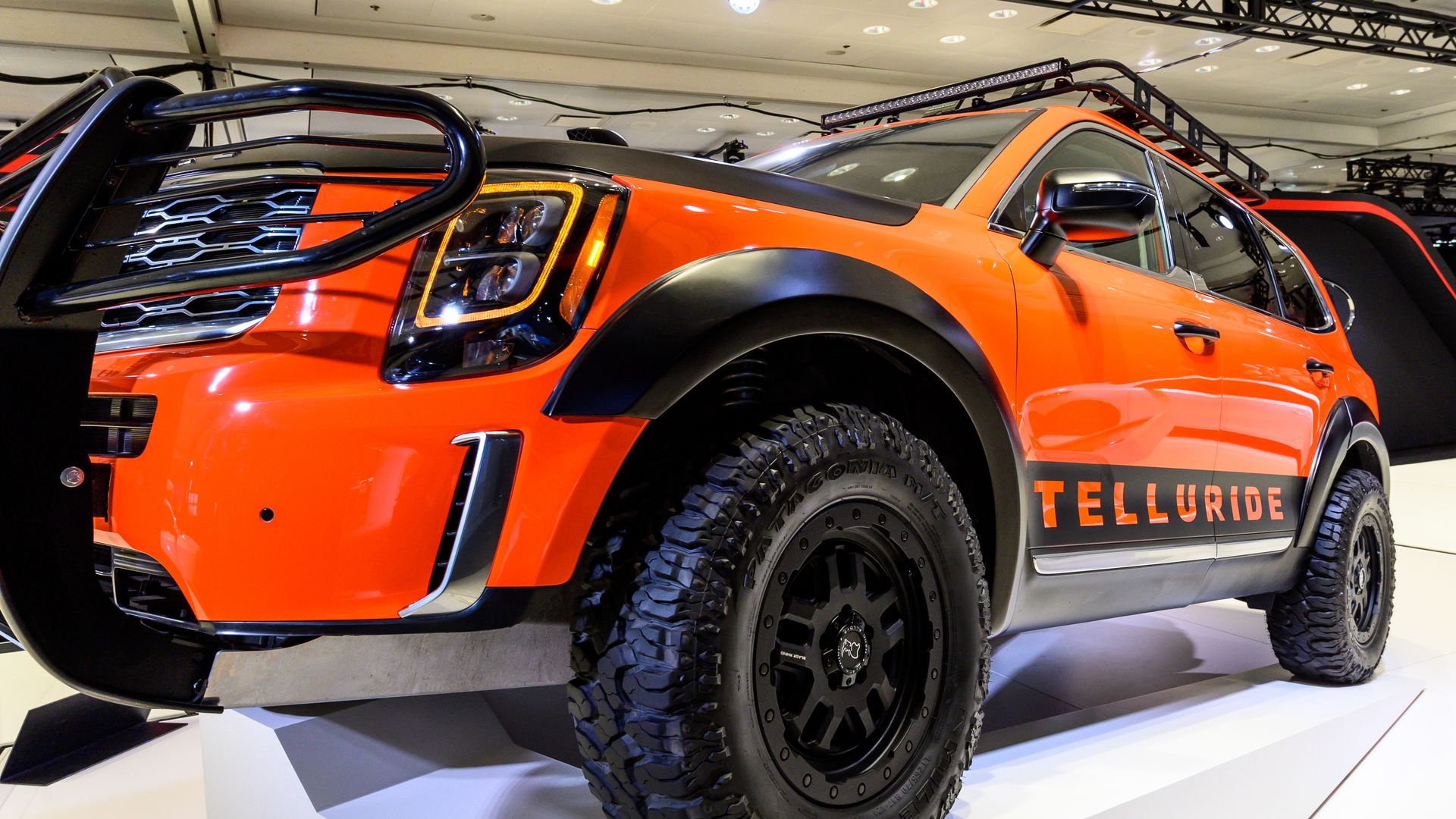  Kia Telluride seen at the New York International Auto Show.