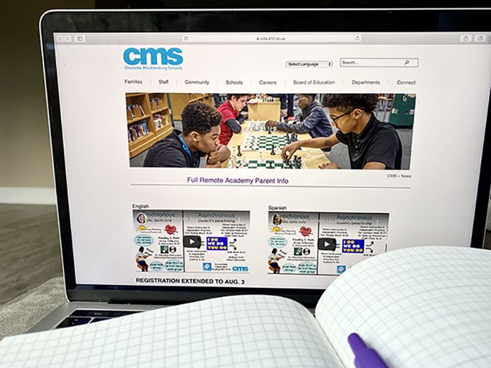 Virtual learning setup CMS