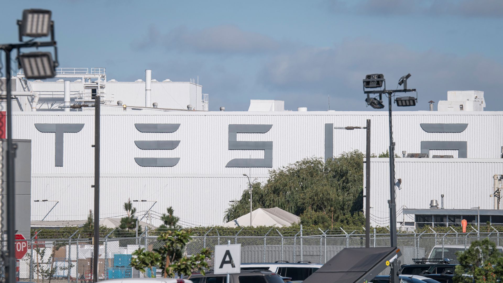 Tesla factory in Fremont