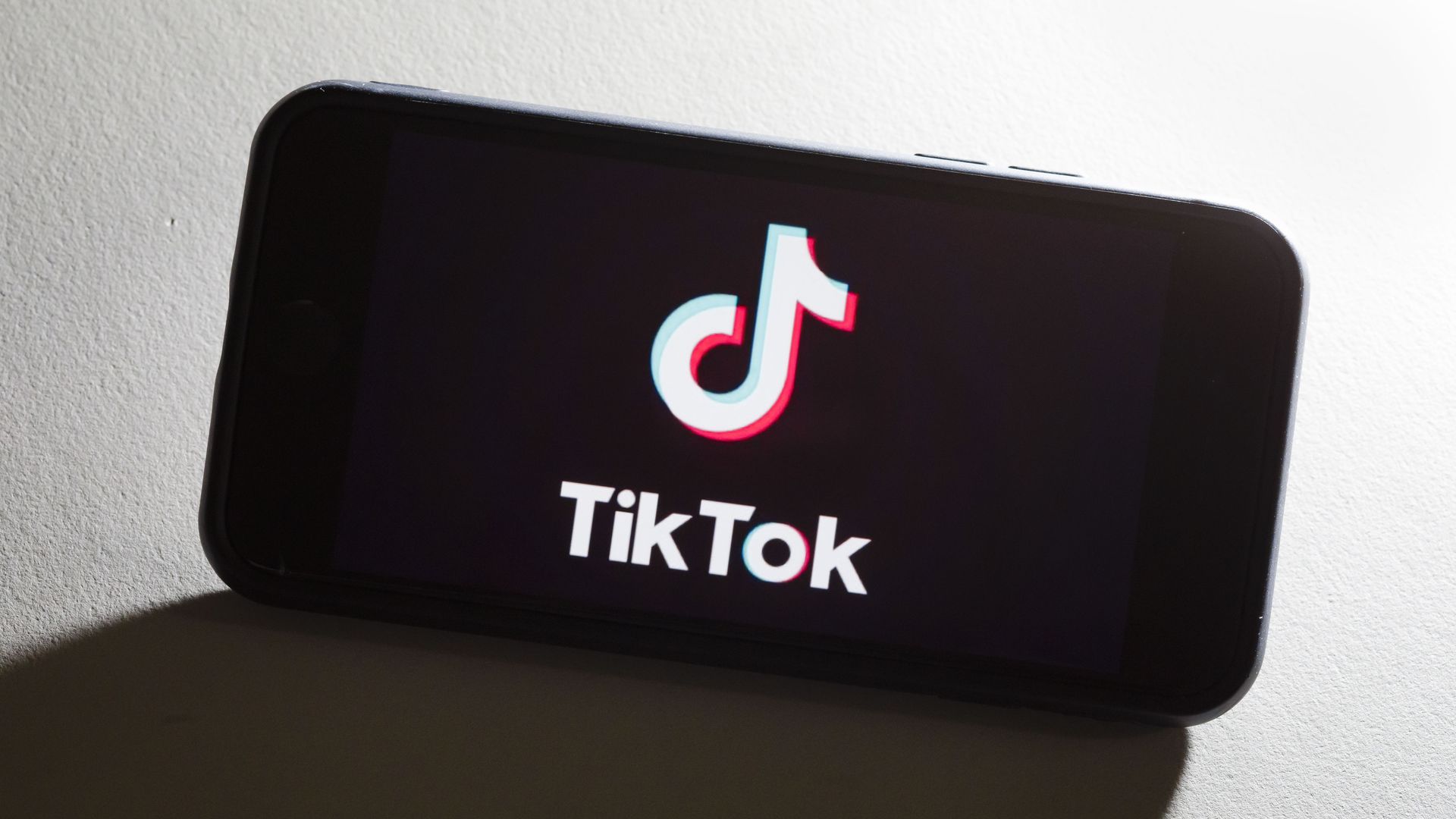 A picture of the TikTok app open on a phone screen.